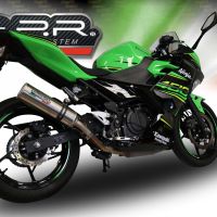 GPR exhaust compatible with Kawasaki Ninja 500 2023-2025, M3 Inox , Full system exhaust 