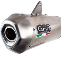 GPR escape compatible con  Yamaha Kodiak 700 2008-2014, PENTACROSS INOX, Escape legal, homologado, silenciador con db killer desmontable y tubo de conexión específico 
