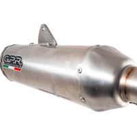 Exhaust compatible with Yamaha WR450F 2012-2015, Pentacross Inox, Slip-on exhaust, including link pipe and removable db killer spark/arrestor 
