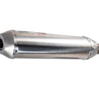 Exhaust compatible with Yamaha WR450F 2012-2015, Pentacross Inox, Slip-on exhaust, including link pipe and removable db killer spark/arrestor 