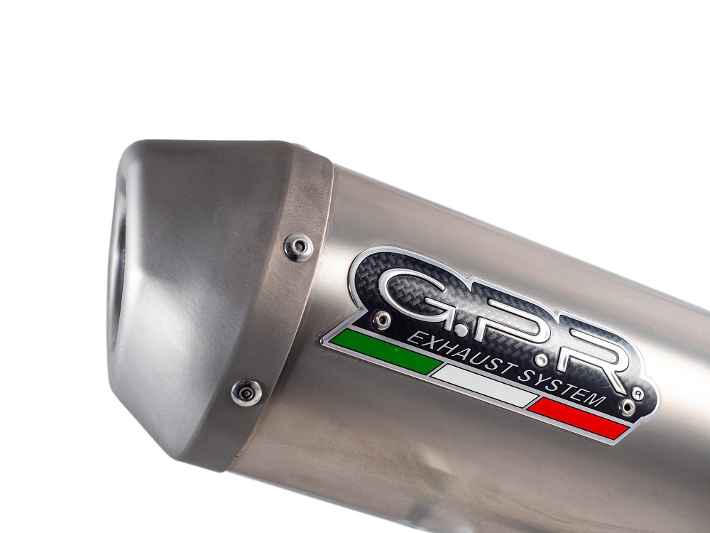 Exhaust compatible with Gas Gas EX 250 F 2021-2023, Pentacross Inox, Full system exhaust, including removable db killer/spark arrestor 