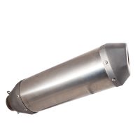 Exhaust compatible with Gas Gas EX 450F 2024-2025, Pentacross Inox, Full system exhaust, including removable db killer/spark arrestor 