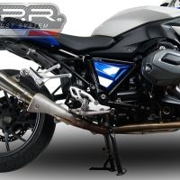Exhaust compatible with Bmw R1200RS LC 2017-2019, Powercone Evo, Slip-on exhaust including removable db killer and link pipe, EPA-compliant 
