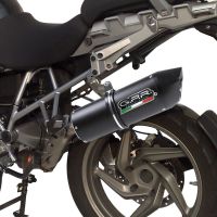 Exhaust compatible with Bmw R1200GS - Adventure 2013-2013, Albus Ceramic, Full system exhaust, including removable db killer 