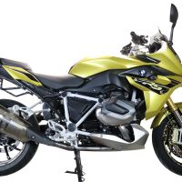 Exhaust compatible with Bmw R1250R R1250RS 2021-2024, Decatalizzatore, Decat pipe 