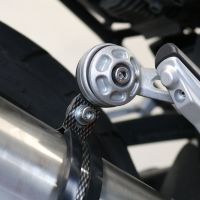 Exhaust compatible with Bmw R1250R R1250RS 2021-2024, Dual Poppy, Slip-on exhaust including removable db killer and link pipe 