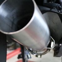 Exhaust compatible with Bmw R1250R R1250RS 2021-2024, M3 Poppy , Slip-on exhaust including removable db killer and link pipe 