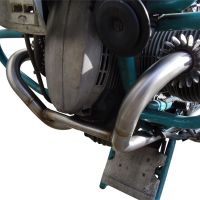 Exhaust compatible with Bmw R100GS 1987-1996, Decatalizzatore, Decat pipe 