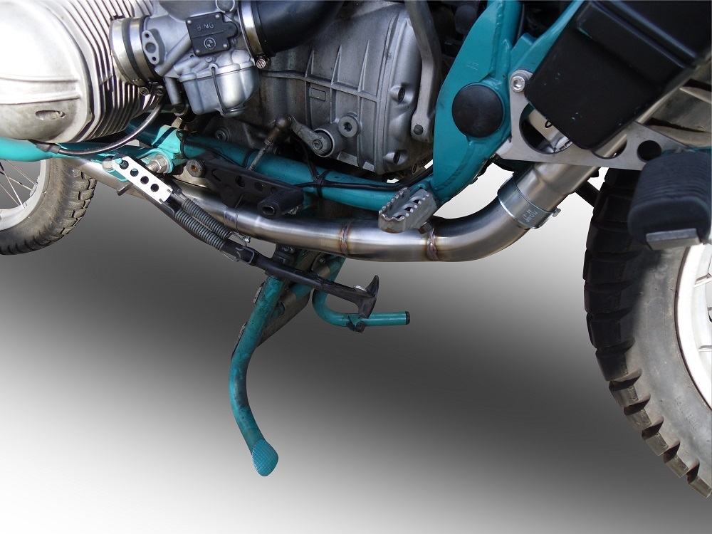 Exhaust compatible with Bmw R100GS 1987-1996, Decatalizzatore, Decat pipe 