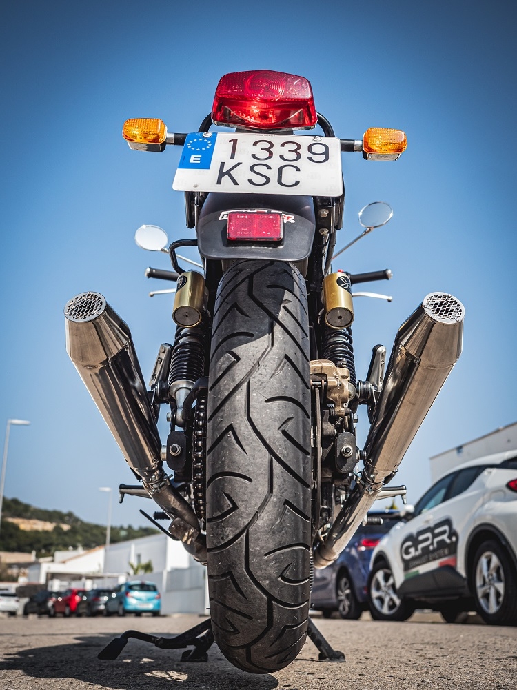 Exhaust compatible with Royal Enfield Interceptor 650 2019-2020, Ultracone, Dual slip-on exhausts including removable db killers and link pipes 