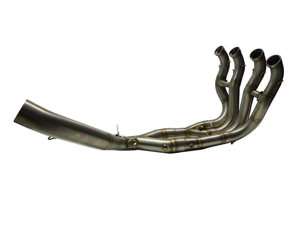 Exhaust compatible with Bmw S1000RR 2010-2014, M3 Titanium Natural, Full system exhaust, including removable db killer 