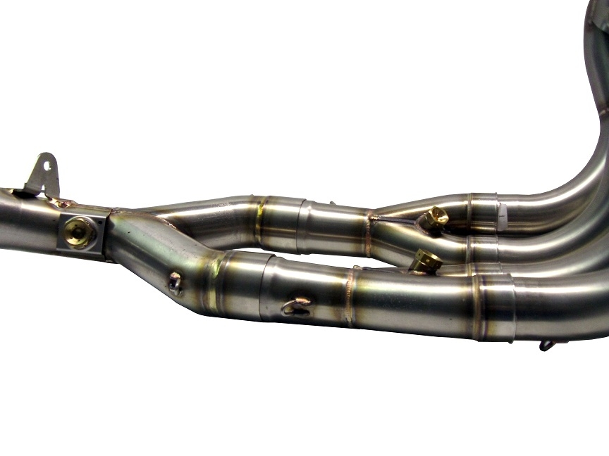 Exhaust compatible with Bmw S1000RR 2010-2014, M3 Titanium Natural, Full system exhaust, including removable db killer 