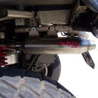 Exhaust compatible with Can Am Outlander 800 R / MAX 2013-2015, Deeptone Atv, Slip-on exhaust including removable db killer and link pipe, EPA-compliance NOT required 