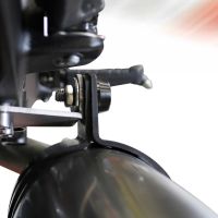 Exhaust compatible with Husqvarna Svartpilen 401 2018-2019, GP Evo4 Poppy, Slip-on exhaust including removable db killer and link pipe 