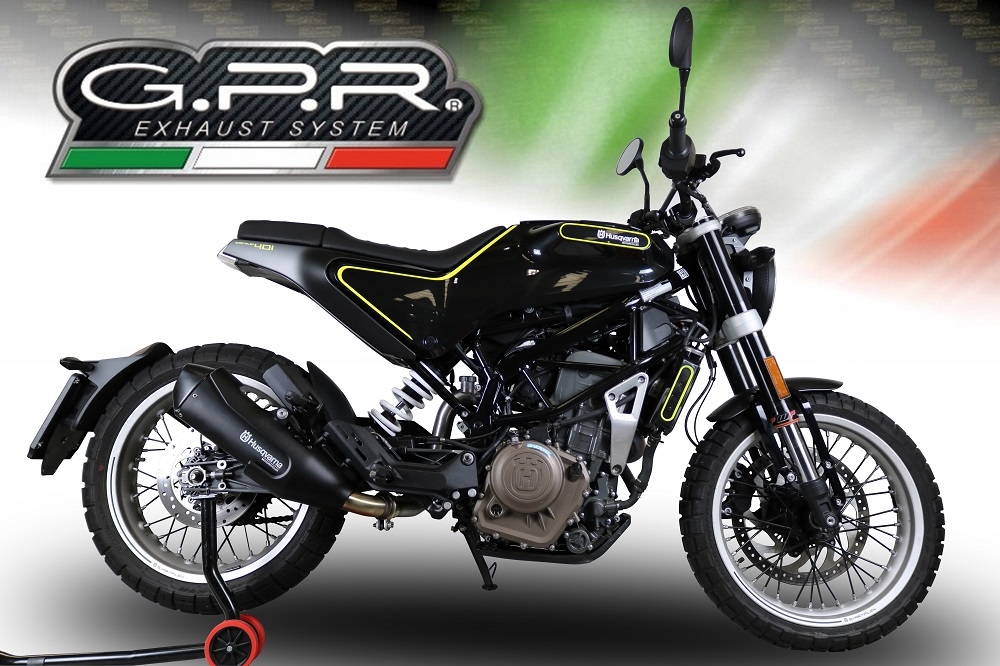 Exhaust compatible with Husqvarna Vitpilen 401 2018-2019, Decatalizzatore, Decat pipe 