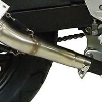 Exhaust compatible with Honda CBR300R 2014-2016, Albus Ceramic, Slip-on exhaust including removable db killer and link pipe, not EPA-compliant 
