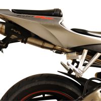 GPR exhaust compatible with Honda CBR600RR 2007-2018, Deeptone Inox, Slip-on exhaust including link pipe 