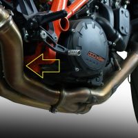 GPR escape compatible con  Ktm Super Duke 1290 R  2014-2016, Decatalizzatore, Tubo supresor de catalizador 