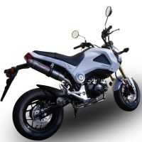 Exhaust compatible with Honda Grom 125 2018-2020, Deeptone Inox, Full system exhaust 