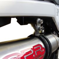 Exhaust compatible with Honda Grom 125 2018-2020, Deeptone Inox, Full system exhaust 