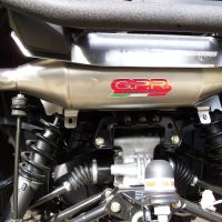 GPR escape compatible con  Polaris Sportsman Xp 850 - Xp 850 Forest 2010-2014, Power Bomb, Escape legal, homologado, silenciador con db killer desmontable y tubo de conexión específico 