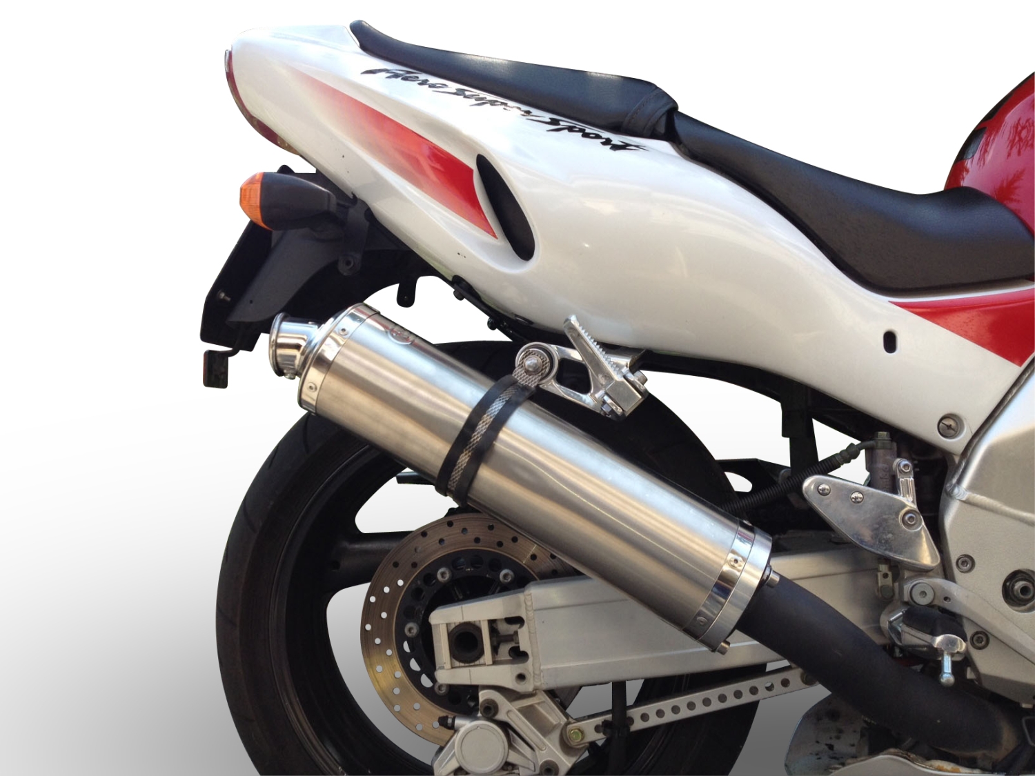 GPR exhaust compatible with Yamaha YZF 1000 R Thunderace 1996-2003, Inox Tondo, Bolt-on silencer including removable db killer, EPA-compliant 
