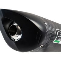 GPR escape compatible con  Triumph Daytona 675 2006-2008, Tiburon Poppy, Escape legal, homologado, silenciador con db killer desmontable y tubo de conexión específico 