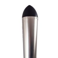 Exhaust compatible with Benelli Tnt 1130 2008-2016, Tiburon Titanium, Slip-on exhaust including removable db killer and link pipe, EPA-compliant 