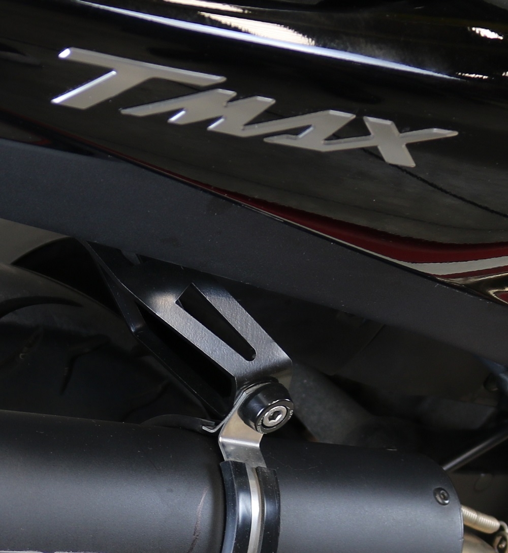GPR exhaust compatible with Yamaha T-Max 560 2022-2024, Furore Nero, Full system exhaust, including removable db killer 