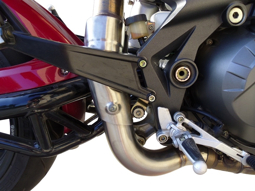 Exhaust compatible with Benelli Tre K 899 2006-2016, Decatalizzatore, Decat pipe 