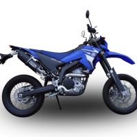 Exhaust compatible with Yamaha WR250X/R 2007-2019, Furore Poppy, Slip-on exhaust including removable db killer and link pipe, EPA-compliant 