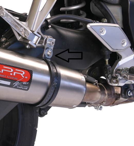 GPR exhaust compatible with Yamaha FZ1 2006-2014, Trioval, Slip-on exhaust including removable db killer and link pipe, not EPA-compliant 