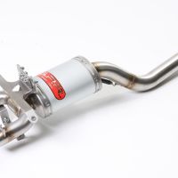 GPR escape compatible con  Yamaha Fz6 600-Fazer S1-S2  2004-2013, Alluminio Ghost, Escape legal, homologado, silenciador con db killer desmontable y tubo de conexión específico 