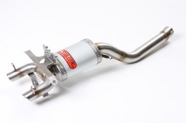 GPR escape compatible con  Yamaha Fz6 600-Fazer S1-S2  2004-2013, Alluminio Ghost, Escape legal, homologado, silenciador con db killer desmontable y tubo de conexión específico 