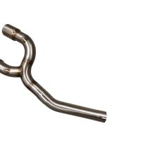 Exhaust compatible with Yamaha Fz6 600-Fazer S1-S2 2004-2013, M3 Inox , Dual slip-on including removable db killers and link pipes, EPA-compliant 