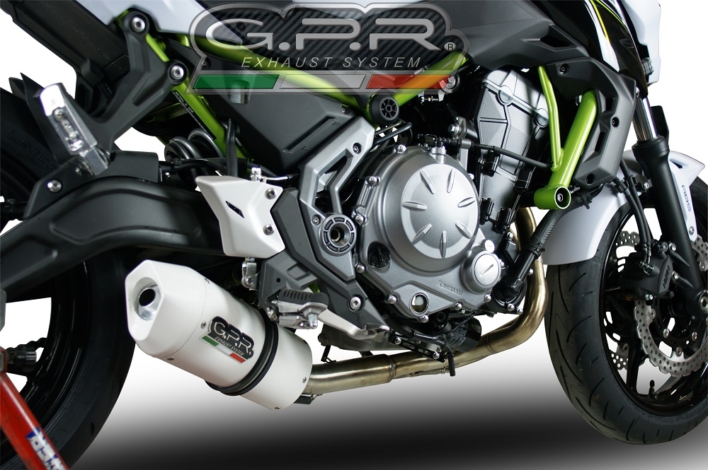 Exhaust compatible with Kawasaki Versys 650 2017-2020, Albus Evo4, Full system exhaust, including removable db killer 