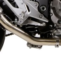 Exhaust compatible with Kawasaki Z-800E 2009-2016, M3 Poppy , Slip-on exhaust including removable db killer and link pipe, EPA-compliant 