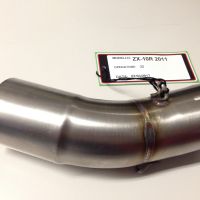 Exhaust compatible with Kawasaki ZX-10R 2010-2015, M3 Poppy , Slip-on exhaust including link pipe 