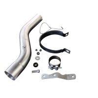 Exhaust compatible with Bmw F900XR F900R 2020-2025, GP Evo4 Poppy, Slip-on exhaust including removable db killer and link pipe 