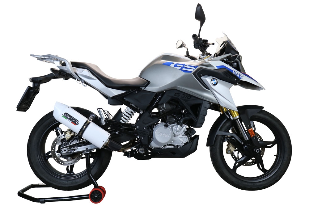 Exhaust compatible with Bmw G310GS 2022-2024, Albus Evo4, Full system exhaust, including removable db killer 