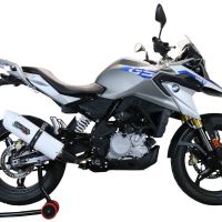 Exhaust compatible with Bmw G310GS 2022-2024, Albus Evo4, Full system exhaust, including removable db killer 
