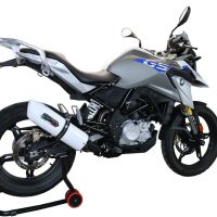 Exhaust compatible with Bmw G310GS 2022-2024, Albus Evo4, Full system exhaust, including removable db killer 
