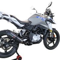 Exhaust compatible with Bmw G310GS 2017-2021, GP Evo4 Poppy, Full system exhaust, including removable db killer 