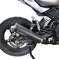 GPR exhaust compatible with Bmw G310GS 2022-2024, M3 Black Titanium, Full system exhaust including removable db killer and catalyst, EPA-compliant 