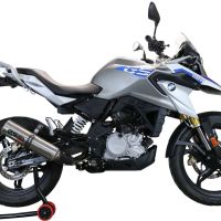 Exhaust compatible with Bmw G310GS 2022-2024, M3 Inox , Full system exhaust, including removable db killer 