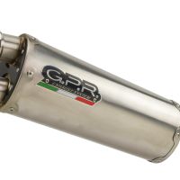 GPR escape compatible con  Cf Moto 800 Mt Sport 2022-2024, Dual Titanium, Escape legal, homologado, silenciador con db killer desmontable y tubo de conexión específico 