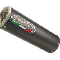 GPR escape compatible con  Yamaha Mt 125 2021-2024, M3 Black Titanium, Escape completo, no legal para países de la UE, con db killer extraíble 