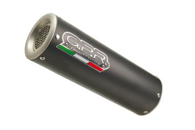 Exhaust compatible with Benelli Bn 125 2018-2020, M3 Black Titanium, Full system exhaust, including removable db killer 