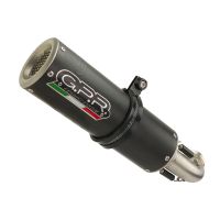 Exhaust compatible with Benelli Bn 125 2018-2020, M3 Black Titanium, Full system exhaust, including removable db killer 
