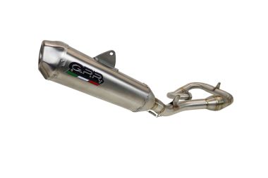 GPR escape compatible con  Yamaha WR 250 F 2020-2024, Pentacross Inox, Escape completo racing, incluyendo colector y db killer desmontable, sin homologación 